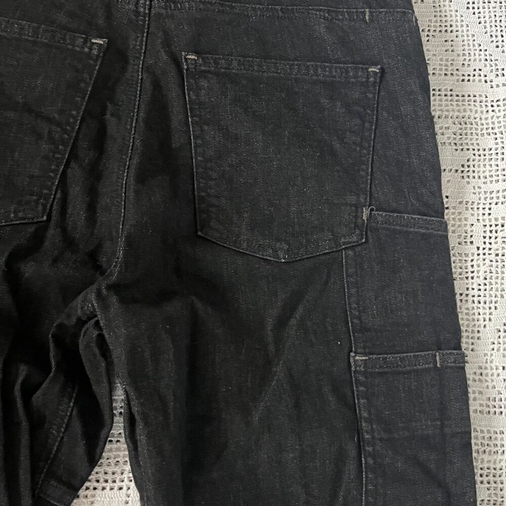 DOVETAIL Workwear Charcoal Denim Overalls - Picture 8 of 10